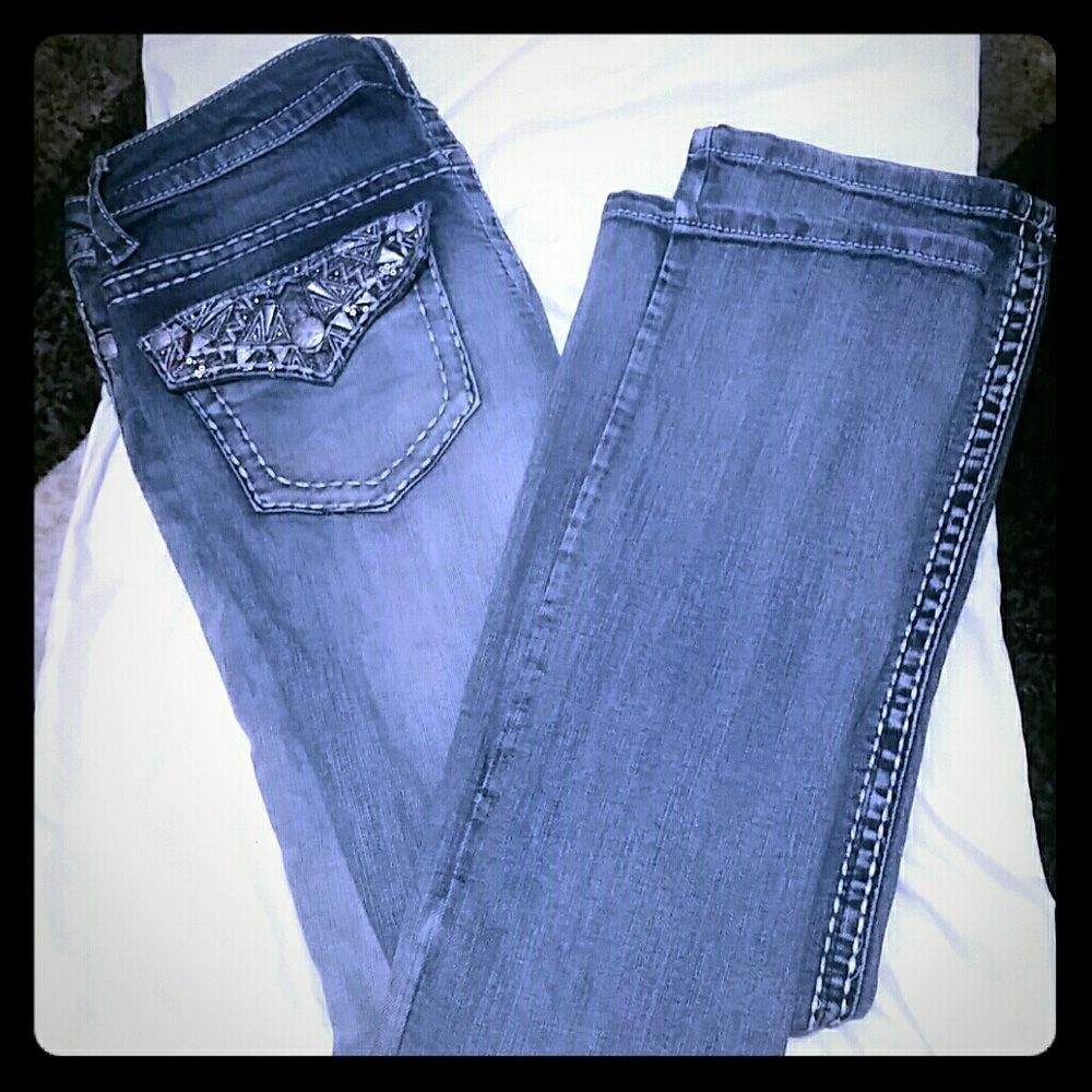 Paisley Sky Bootcut Jeans